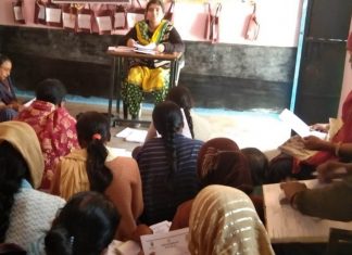 घर-घर सर्वे करके महतारी वंदन योजना का भरवाया जा रहा फॉर्म
