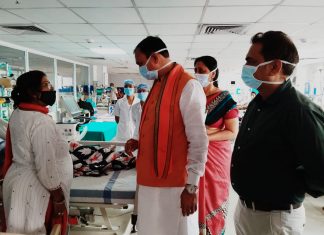 स्वास्थ्य मंत्री श्याम बिहारी जायसवाल ने किया अम्बेडकर अस्पताल का औचक निरीक्षण, दिए आवश्यक निर्देश