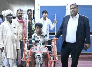 कलीराम को मिली नयी ट्रायसाइकिल : किसी दूसरे का सहारा अब नहीं लेना पड़ेगा : मुख्यमंत्री को दिया धन्यवाद