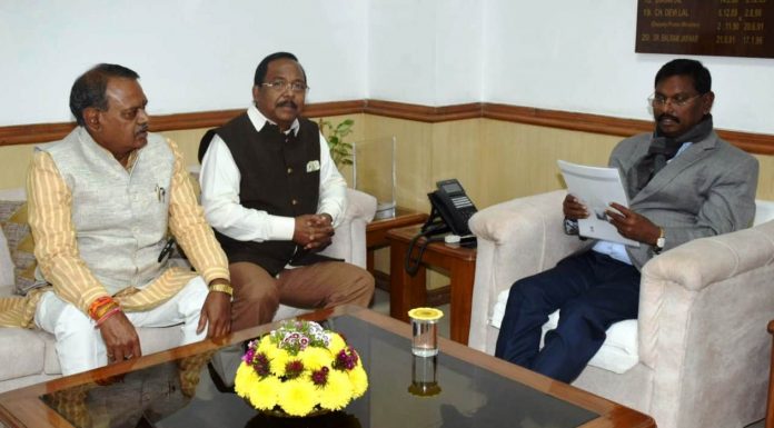 मंत्री नेताम ने केन्द्रीय कृषि एवं जनजाति कार्य मंत्री अर्जुन मुण्डा से की सौजन्य मुलाकात