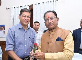 मुख्यमंत्री विष्णु देव साय को मुख्य सचिव, पुलिस महानिदेशक सहित अन्य वरिष्ठ अधिकारियों ने दी जन्मदिवस की बधाई और शुभकामनाएं