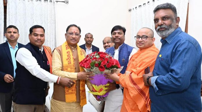 मुख्यमंत्री विष्णु साय को जन्मदिन पर उनके मंत्रिमंडल के सहयोगियों, जनप्रतिनिधियों, अधिकारियों सहित आम नागरिकों ने दी बधाई एवं शुभकामनाएं