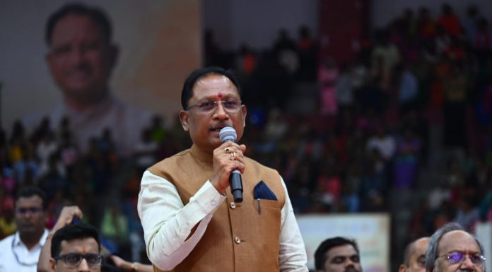 विकसित भारत विकसित छत्तीसगढ़ संकल्प यात्रा : मुख्यमंत्री विष्ण देव साय का संबोधन