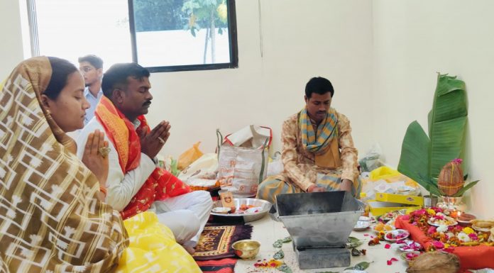 महिला एवं बाल विकास मंत्री लक्ष्मी राजवाड़े का शंकर नगर में शासकीय आवास कार्यालय प्रारंभ