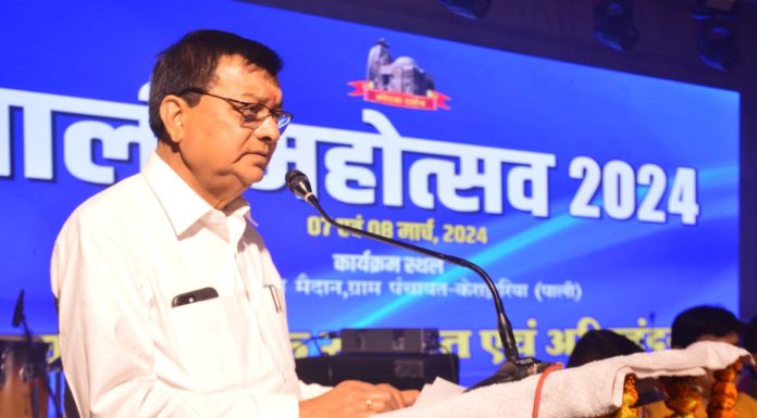 पाली का ऐतिहासिक शिव मंदिर संस्कृति एवं विरासत का महत्वपूर्ण हिस्सा : उद्योग मंत्री देवांगन