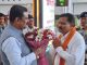 केंद्रीय राज्यमंत्री कपिल मोरेश्वर पाटिल का उपमुख्यमंत्री विजय शर्मा ने एयरपोर्ट पर किया आत्मीय स्वागत