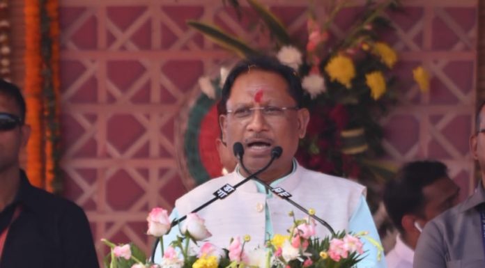 मुख्यमंत्री विष्णु देव साय का सम्बोधन