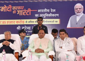 प्रधानमंत्री नरेन्द्र मोदी नेे 85 हजार करोड़ से अधिक की राशि की रेल परियोजनाओं का वर्चुअल लोकार्पण एवं शिलान्यास किया