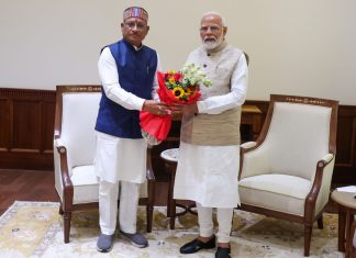 छत्तीसगढ़ के मुख्यमंत्री विष्णुदेव साय ने प्रधानमंत्री नरेंद्र मोदी से की मुलाकात