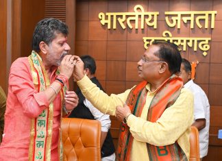 पूर्व मुख्यमंत्री भूपेश बघेल सहित 11 में से 10 कांग्रेस प्रत्याशियों का हारना मोदी की गारंटी और विष्णु के सुशासन पर मुहर : किरण देव