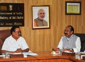 उप मुख्यमंत्री अरुण साव नई दिल्ली में जल जीवन मिशन की समीक्षा बैठक में हुए शामिल