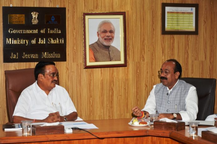 Deputy Chief Minister Arun Saw attended the review meeting of Jal Jeevan Mission in New Delhi