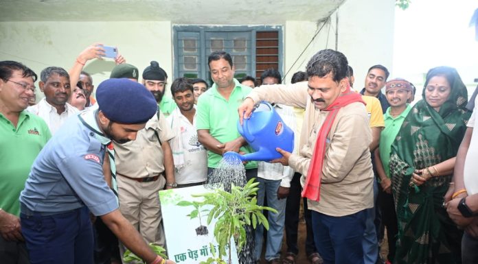 प्रकृति को हरा भरा बनाना है, एक पेड़ मां के नाम लगाना है-उपमुख्यमंत्री विजय शर्मा