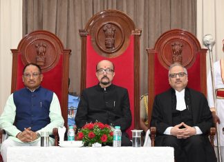 रमेन डेका ने छत्तीसगढ़ के राज्यपाल पद की ली शपथ , मुख्यमंत्री विष्णु देव साय ने नए राज्यपाल को दी बधाई