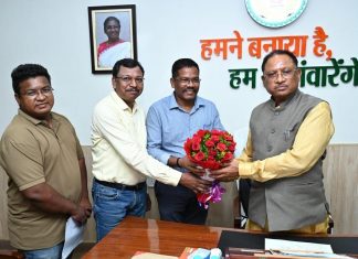 मुख्यमंत्री विष्णु देव साय से कंवर समाज के प्रतिनिधि मंडल ने की सौजन्य मुलाकात