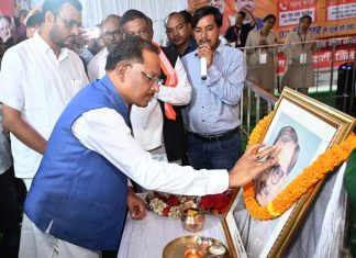 मुख्यमंत्री साय ने पंडित दीनदयाल उपाध्याय की जयंती पर उन्हें किया नमन
