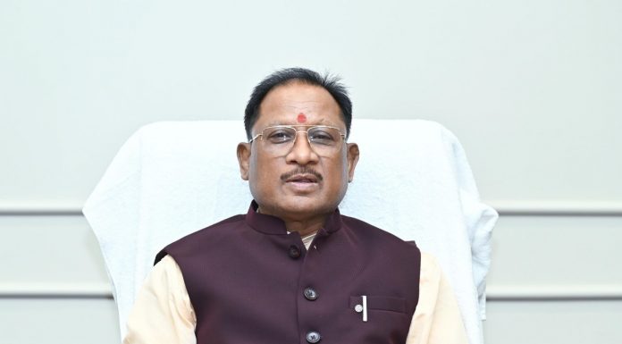 मुख्यमंत्री विष्णु देव साय ने नवा रायपुर निवास कार्यालय में विधिवत कामकाज की शुरुआत की
