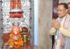 मुख्यमंत्री विष्णु देव साय ने माँ चन्द्रहासिनी की पूजा-अर्चना की