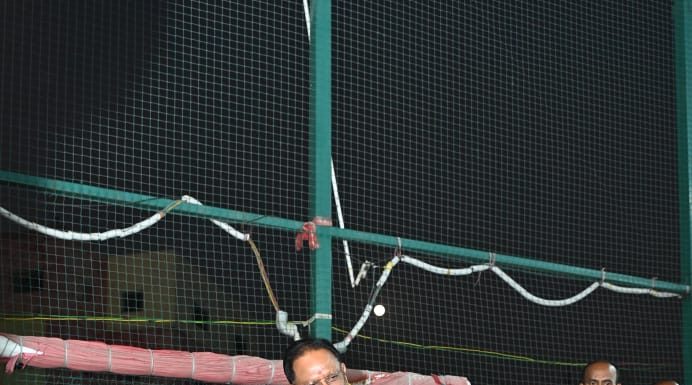 मुख्यमंत्री विष्णुदेव साय ने किया मीडिया क्रिकेट लीग का शुभारंभ