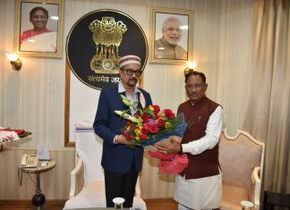 राज्यपाल डेका को मुख्यमंत्री साय ने दी नए वर्ष की शुभकामनाएं