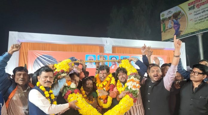 भाजपा प्रदेश अध्यक्ष किरण देव का कार्यकर्ताओं व नागरिकों ने किया भव्यतम स्वागत