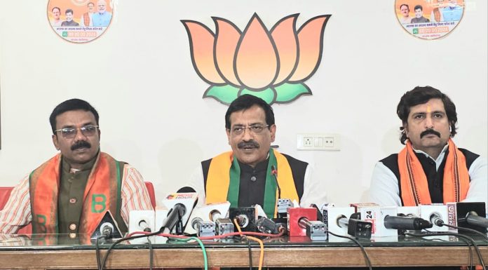 छत्तीसगढ़ के विकास से कांग्रेस दुखी और बुरी तरह निराश :केदारनाथ गुप्ता