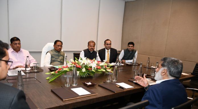 छत्तीसगढ़ में सात सितारा हॉस्पिटैलिटी परियोजनाओं में औरिया ग्रुप की रुचि, मुख्यमंत्री से की निवेश पर चर्चा