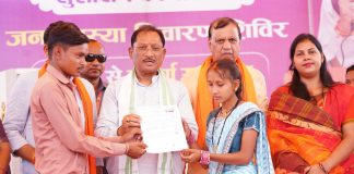 सुशासन तिहार में मुख्यमंत्री विष्णु देव साय ने करहीबाजार को दी विकास कार्यों की बड़ी सौगात