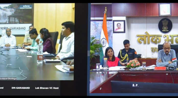 राज्यपाल डेका ने गरियाबंद जिले में जल संरक्षण, प्राकृतिक खेती और जनकल्याणकारी योजनाओं पर दिया विशेष जोर