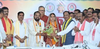 मुख्यमंत्री कन्या विवाह योजना से बेटियों को मिल रहा सम्मान और सुरक्षा : मुख्यमंत्री विष्णुदेव साय