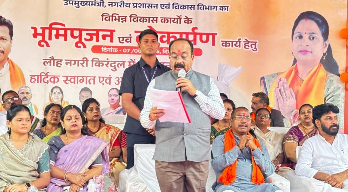 स्वच्छता, पेयजल, सड़क, अधोसंरचना और नागरिक सुविधाएं बढ़ाने प्रमुखता से किये जा रहे काम – अरुण साव
