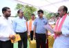 उप मुख्यमंत्री अरुण साव का बस्तर में निर्माण कार्यों का निरीक्षण जारी