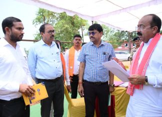 उप मुख्यमंत्री अरुण साव का बस्तर में निर्माण कार्यों का निरीक्षण जारी