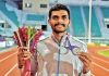 वित्त मंत्री ओपी चौधरी ने राष्ट्रमंडल खेल 2026 में रजत पदक विजेता सरवेश कुशारे को दी बधाई