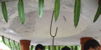 श्रम मंत्री लखनलाल देवांगन ने कोपाबेड़ा शिव मंदिर में की पूजा-अर्चना