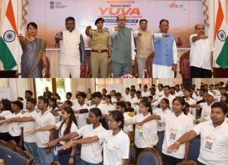 राज्यपाल डेका और मुख्यमंत्री साय की उपस्थिति में लोक भवन में हुआ ‘नशा मुक्त युवा विकसित भारत संकल्प अभियान‘ का शुभारंभ