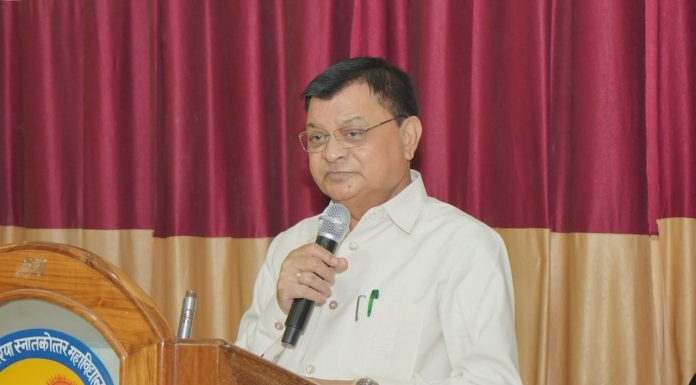 नशा जीवन को खोखला कर देता है: मंत्री लखनलाल देवांगन