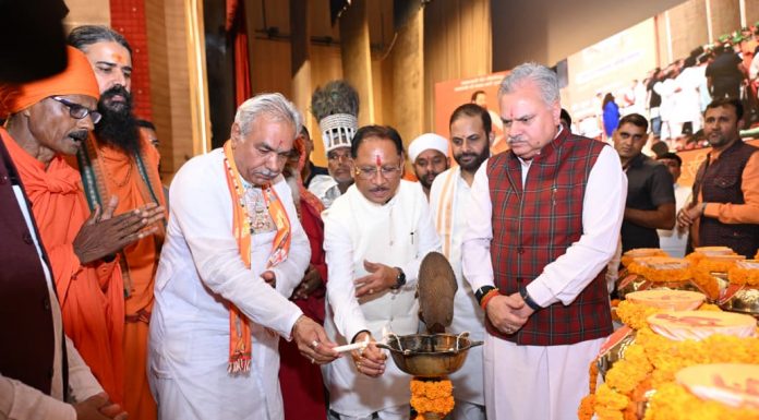 संत रविदास ने समरसता, समानता और भक्ति का जो मार्ग दिखाया, वही विकसित और सशक्त भारत की आधारशिला : मुख्यमंत्री विष्णुदेव साय