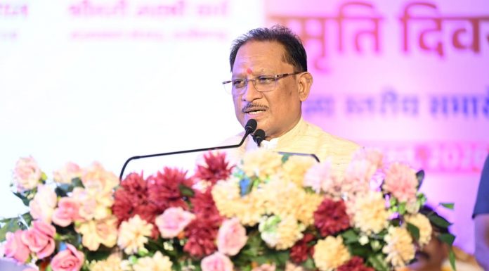 विभाजन की पीड़ा से सीख लेकर देश की एकता और अखंडता को अक्षुण्ण रखना हम सभी का दायित्व : मुख्यमंत्री विष्णुदेव साय
