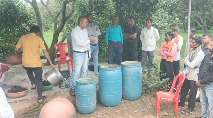 जीपीएम के 160 पंचायतों में तैयार किए गए ’जीवामृत मॉडल फार्म