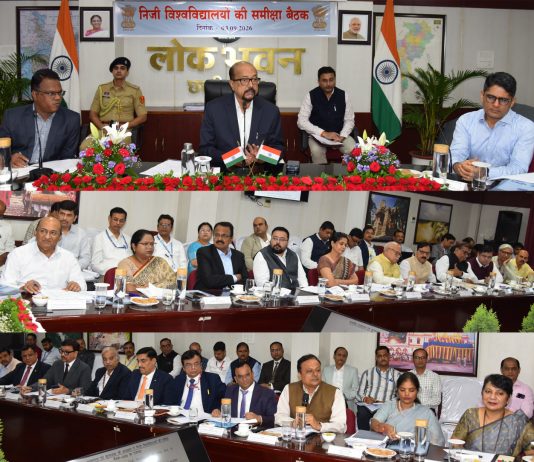 विद्यार्थियों का कल्याण और गुणवत्तापूर्ण शिक्षा हो विश्वविद्यालयों की सर्वाेच्च प्राथमिकता – राज्यपाल डेका