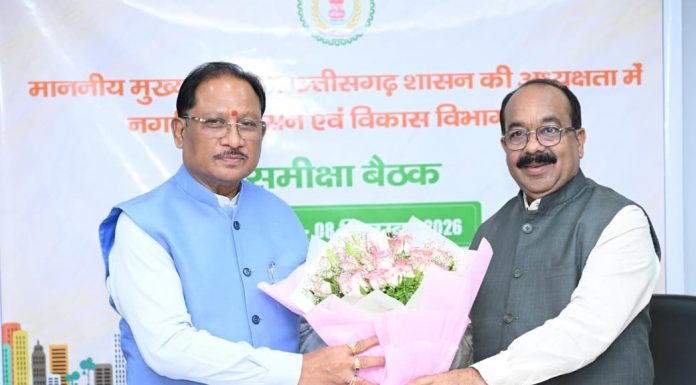 शहरों में नागरिक सुविधाओं और विकास कार्यों में लाएं तेजी : मुख्यमंत्री विष्णु देव साय