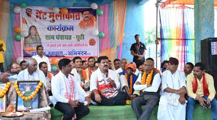 ग्राम छुई में ग्रामीणों के बीच पहुंचे उप मुख्यमंत्री विजय शर्मा, सुनी समस्याएं और विकास की मांगों पर की घोषणाएं