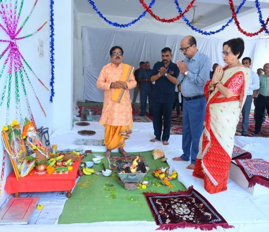 लोकभवन में मनाया गया विश्वकर्मा जयंती