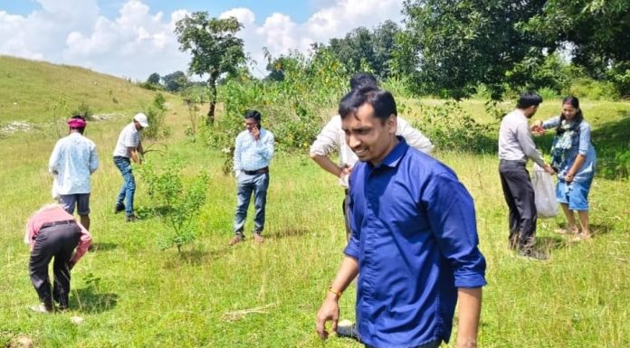 सेवा संकल्प अभियान: जोगी डोंगरी जलाशय में स्वच्छता अभियान से दिया जल संरक्षण का संदेश