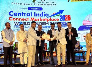 पर्यटन के नक्शे पर जशपुर की नई पहचान, ‘ट्रिप्पी हिल्स’ को सर्वश्रेष्ठ एडवेंचर टूरिज्म अवॉर्ड 2026
