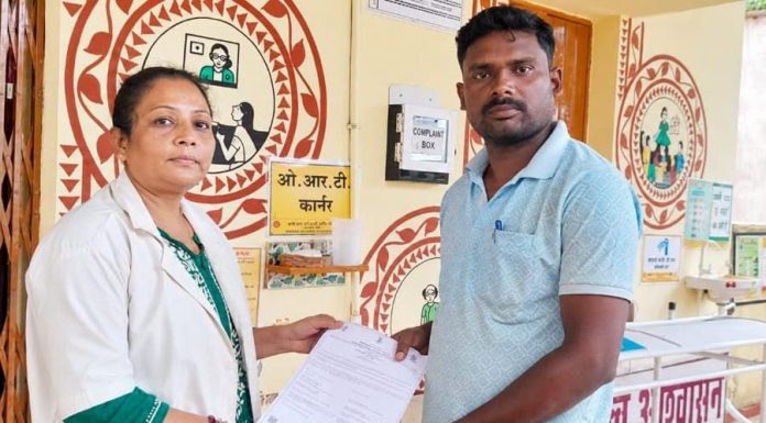 1076 बनी उम्मीद की डोर : हेल्पलाइन की त्वरित पहल से सुरेश सारथी की बेटी को मिला जन्म प्रमाण पत्र